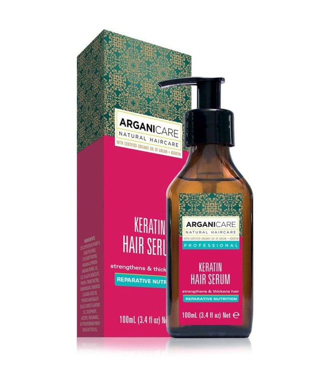 Buy Arganicare Keratin Repairing Hair Serum 100 Ml Online Tata Cliq Luxury 3083