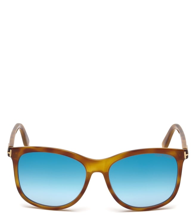 Buy Tom Ford Blue Wayfarer Sunglasses for Women Online @ Tata CLiQ Luxury