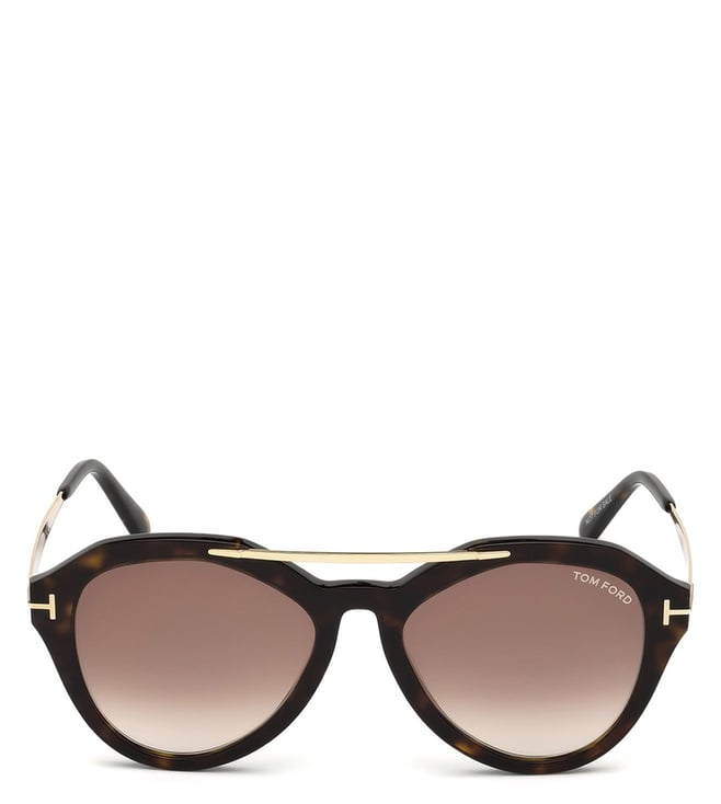 Buy Tom Ford Brown Aviator Sunglasses for Women Online @ Tata CLiQ Luxury
