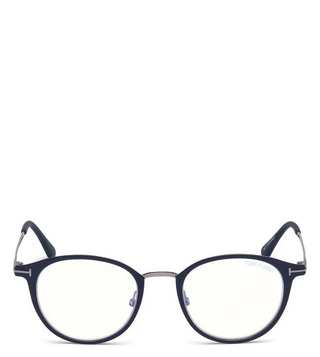 Buy Tom Ford Blue Block Black Oval Eye Frames for Unisex Online @ Tata CLiQ  Luxury