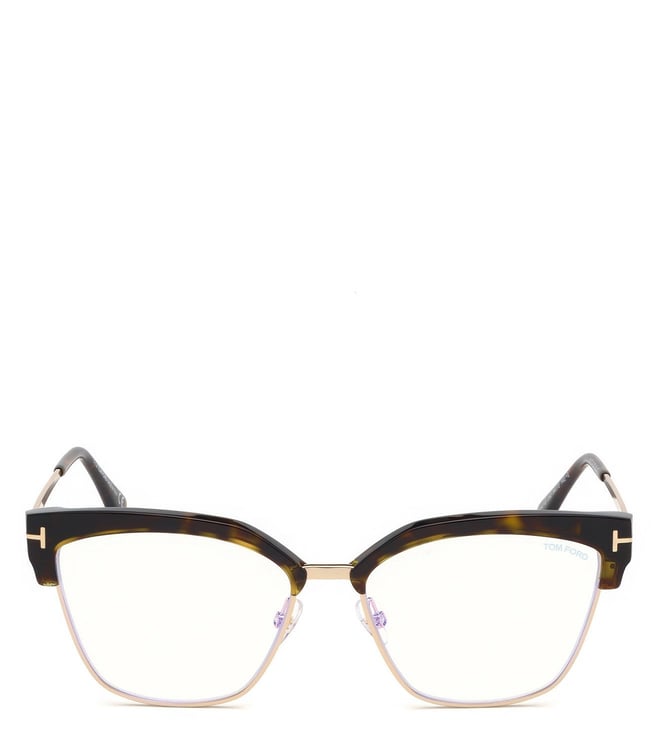 Buy Tom Ford Blue Block Black CatEye Eye Frames for Women Online @ Tata  CLiQ Luxury