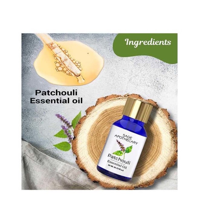 Buy Sage Apothecary Patchouli Essential Oil 10 ml Online On Tata