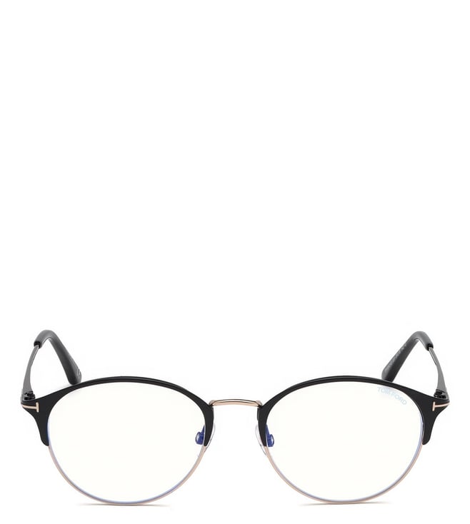 Buy Tom Ford Blue Block Black Oval Eye Frames for Women Online @ Tata CLiQ  Luxury