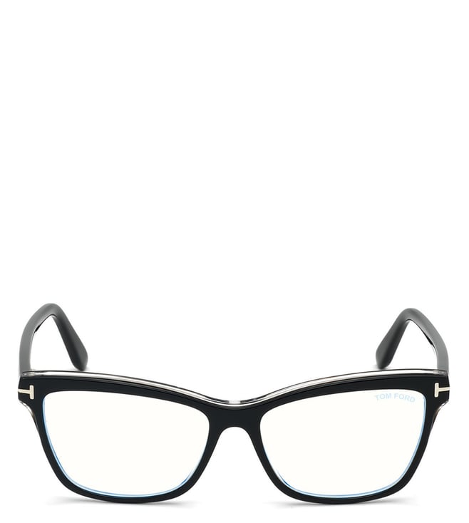 Buy Tom Ford Blue Block Black CatEye Eye Frames for Women Online @ Tata  CLiQ Luxury