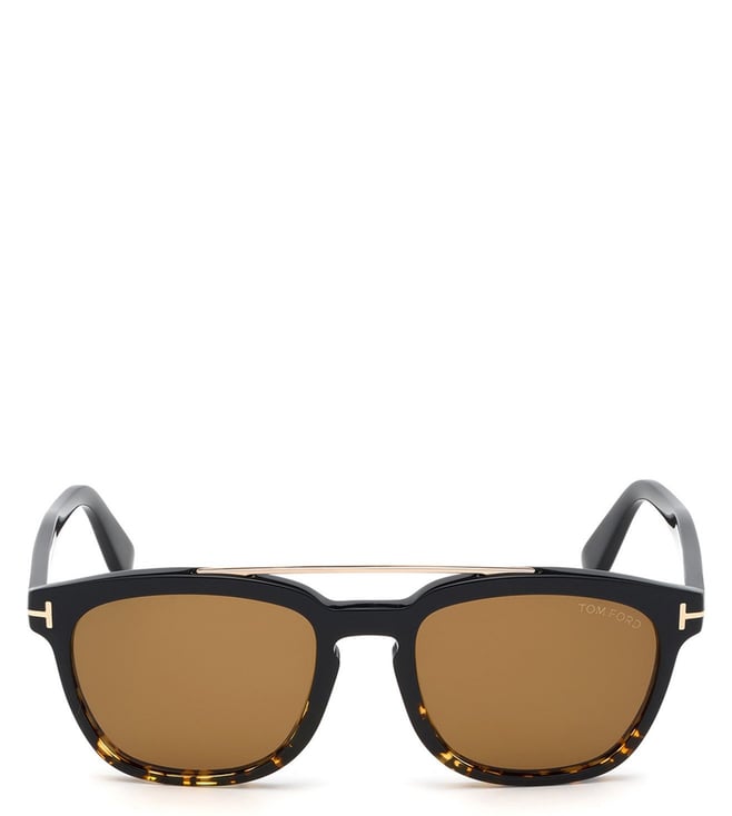 Buy Tom Ford Brown Wayfarer Sunglasses for Men Online @ Tata CLiQ Luxury