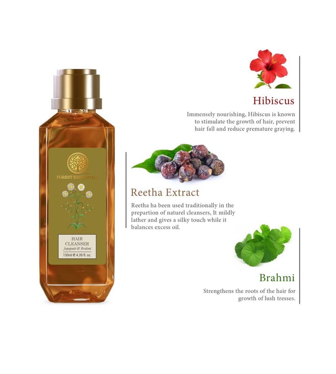 Buy Forest Essentials Japapatti & Brahmi Hair Cleanser 130 ml Online