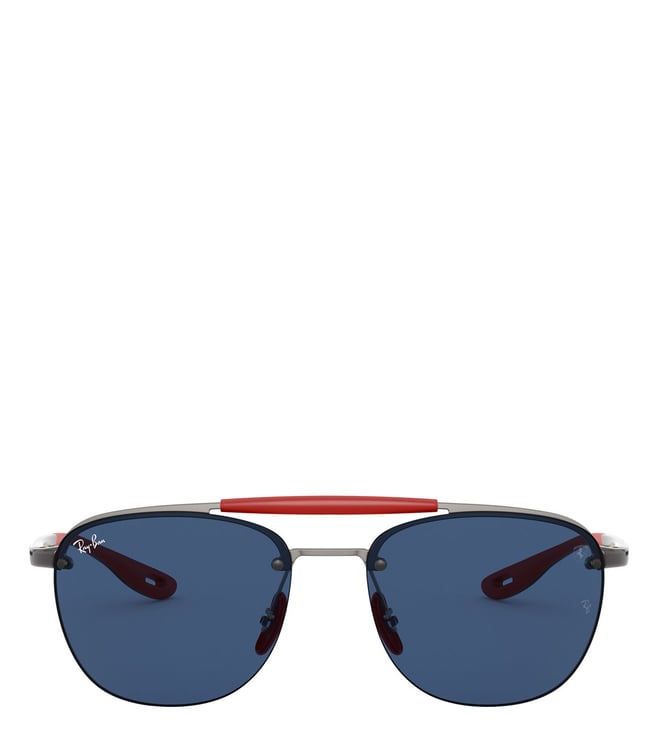 Buy Ray-Ban Blue Square Sunglasses for Men Online @ Tata CLiQ Luxury