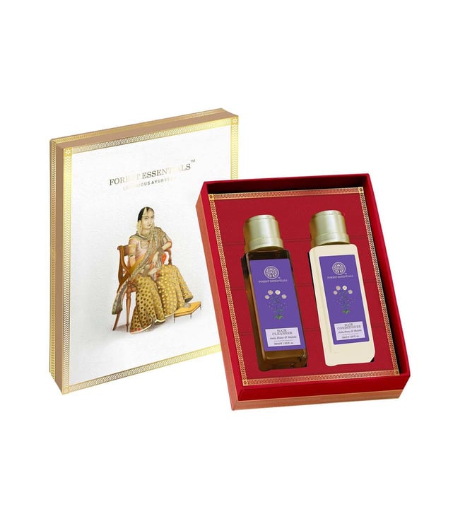 Forest Essentials Luxurious Ayurveda Gift Set Aftershave Soap Message  Facial Oil | eBay