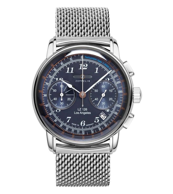 Buy Zeppelin 7614M3 Lz126 Los Angeles Chronograph Watch for Men