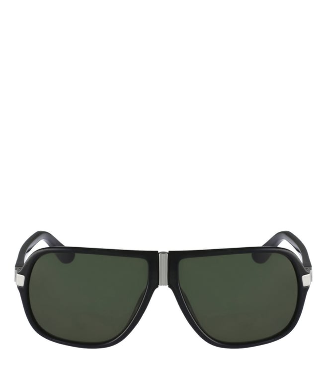 Buy Salvatore Ferragamo Green Aviator Sunglasses for Men Online