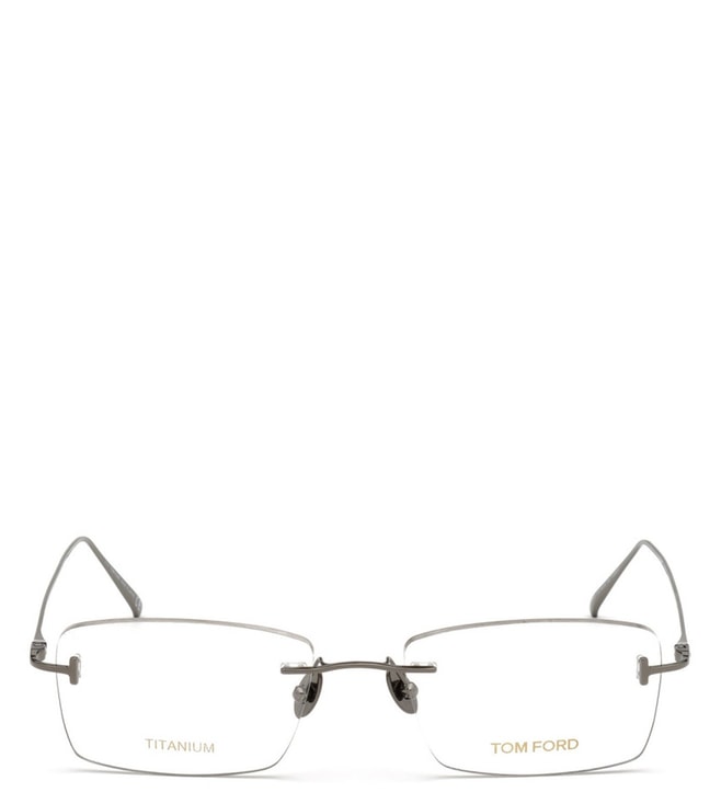 Buy Tom Ford Grey Rectangular Eye Frames for Men Online @ Tata CLiQ Luxury