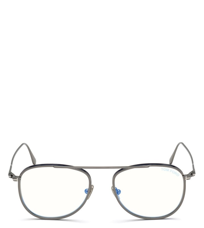 Buy Tom Ford Blue Block Grey Aviator Eye Frames for Men Online @ Tata CLiQ  Luxury