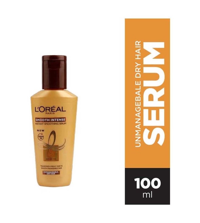 L'Oreal Paris Smooth Intense Instant Smoothing Serum - 100 ml from L'Oreal  Paris at best prices on Tata Beauty