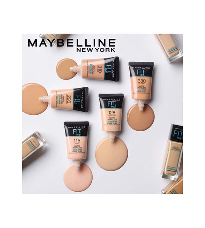 Beige 220 Maybelline Fit Me Matte Poreless Liquid Foundation, For Makeup,  Packaging Size: 18ml at Rs 384/tube in Delhi