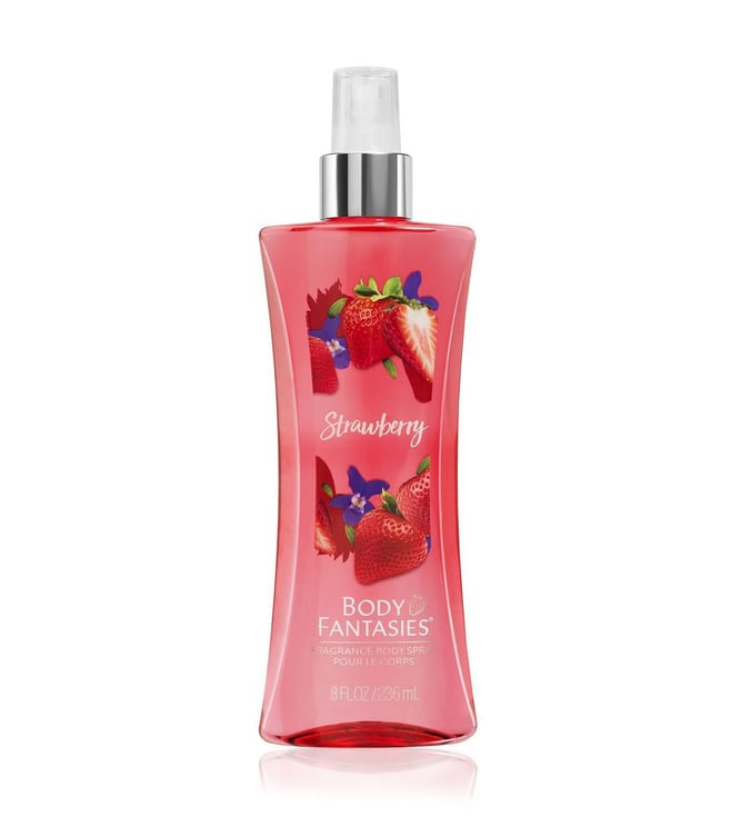 Strawberry flavour body discount spray