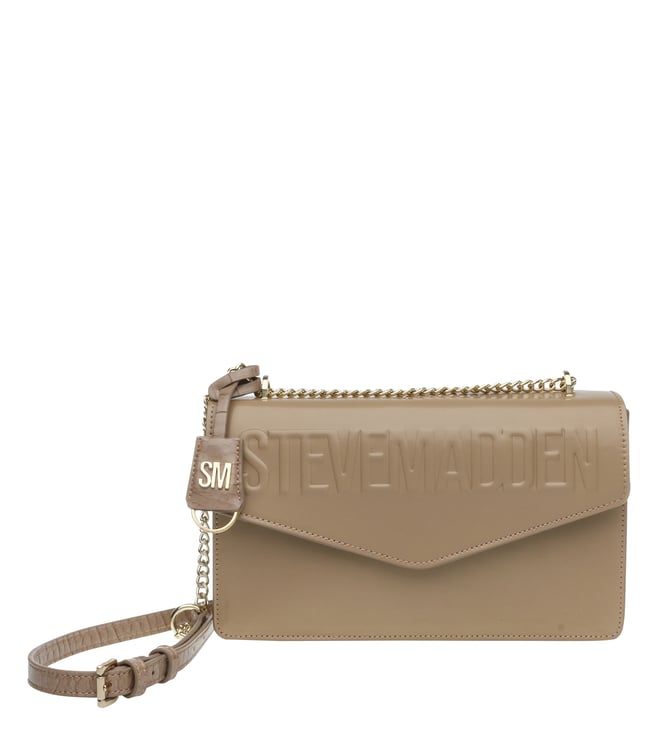 Buy Steve Madden Tan BURGENTB Medium Cross Body Bag for Women Online @ Tata  CLiQ Luxury