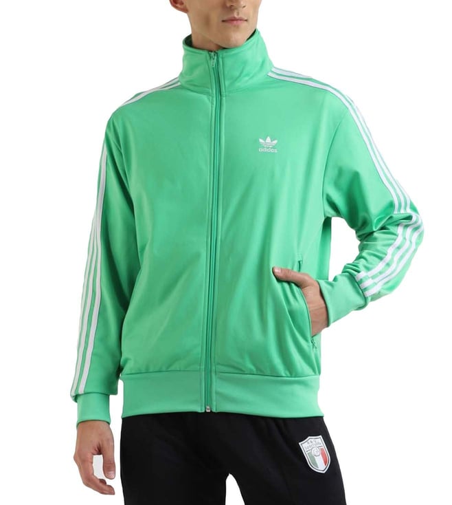 adidas beckenbauer jacket green