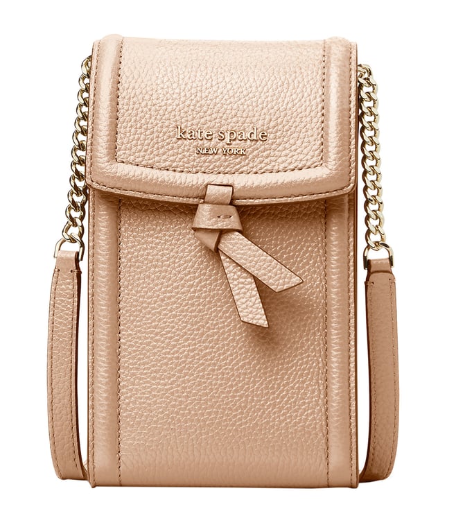 Buy Kate Spade Brown Knott Medium Flap Cross Body Bag for Women Online @  Tata CLiQ Luxury