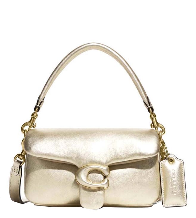 $395 Coach pillow tabby buy 18 Soft Gold