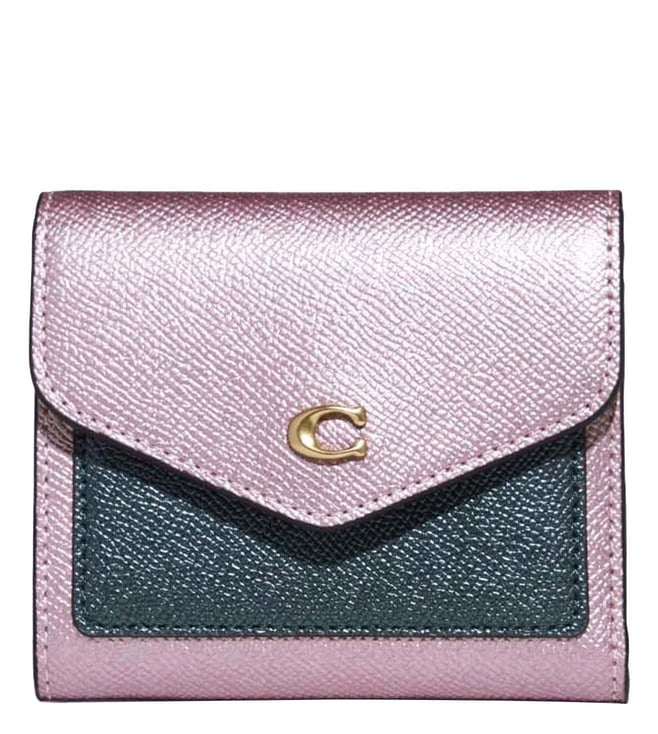 Wyn Small Wallet - Coach - Purple - Leather