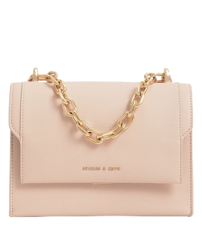 Buy Charles & Keith Pink Wren Acrylic Small Trapeze Bag for Women Online @  Tata CLiQ Luxury