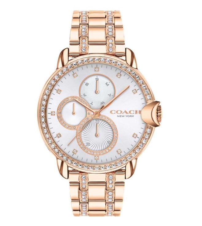 Coach new york women's on sale watch