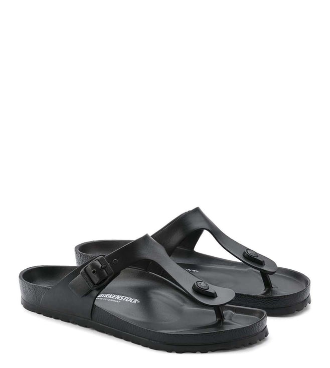 Buy Birkenstock Gizeh Essentials Black Unisex T Strap Sandals