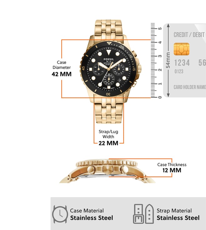 Buy Fossil FS5836 FB-01 Chronograph Watch for Men Online @ Tata CLiQ Luxury