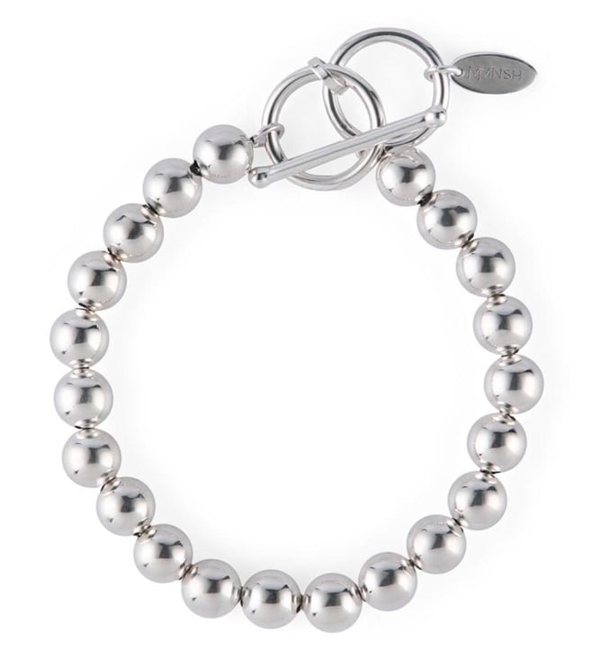 Buy MNSH Mini Audrey Silver Bracelet for Women Online @ Tata CLiQ Luxury