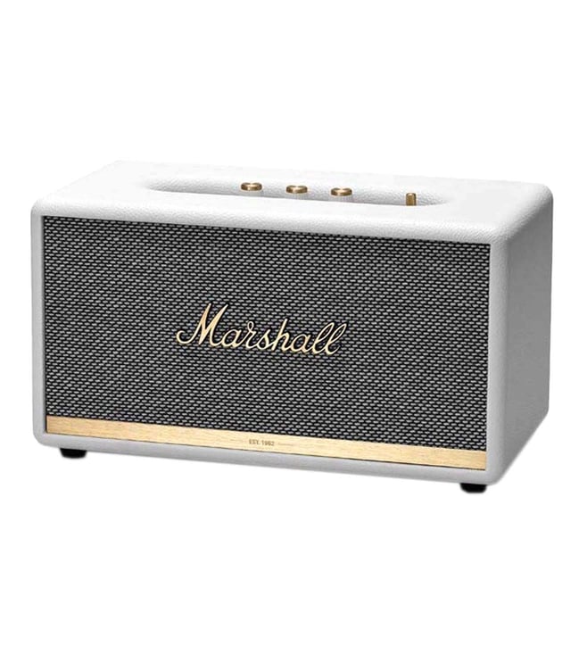 Buy Marshall Stanmore II Wireless Bluetooth Speaker, White Online At