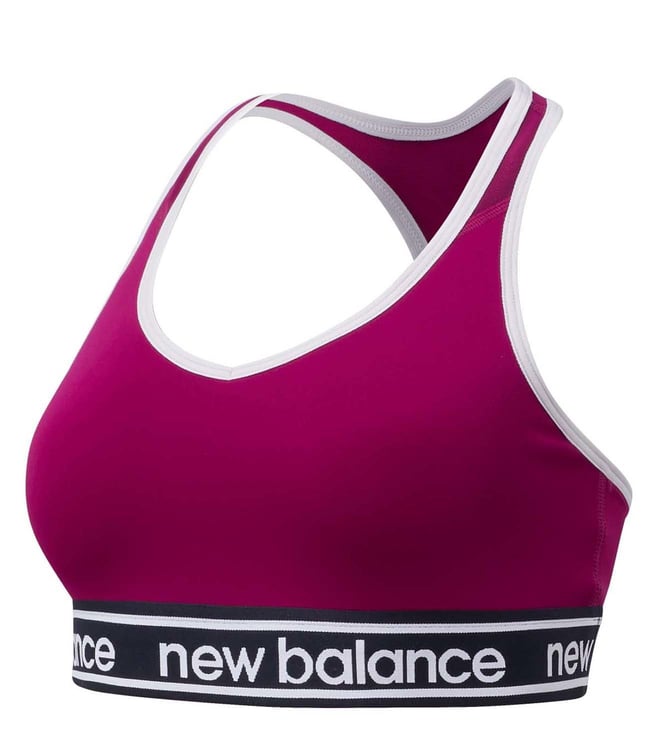 Buy New Balance Purple Regular Fit Bra AWB01034 For Women Online @ Tata  CLiQ Luxury