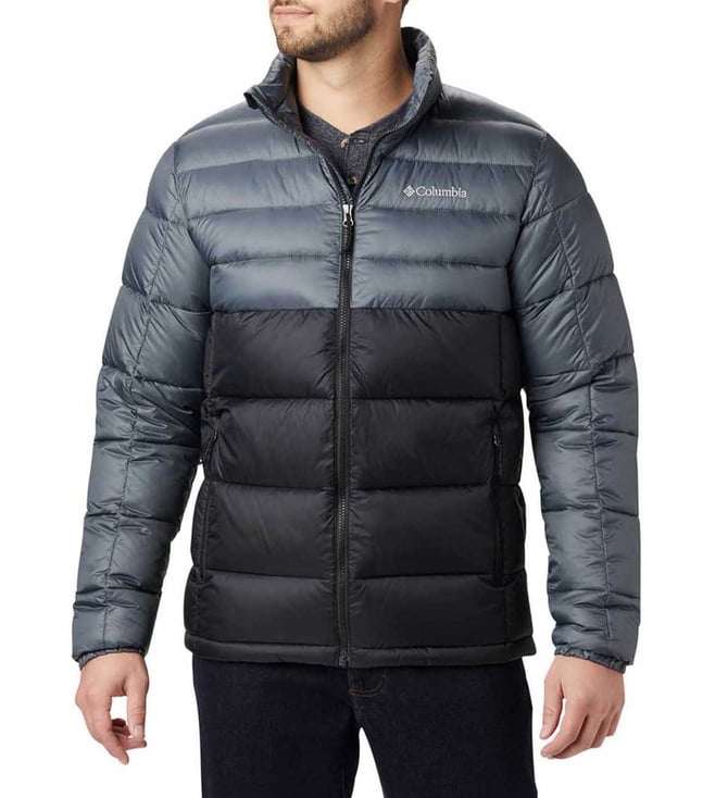 Buy Columbia Black Full Sleeves Polyester Hooded Jacket for Men's Online @  Tata CLiQ