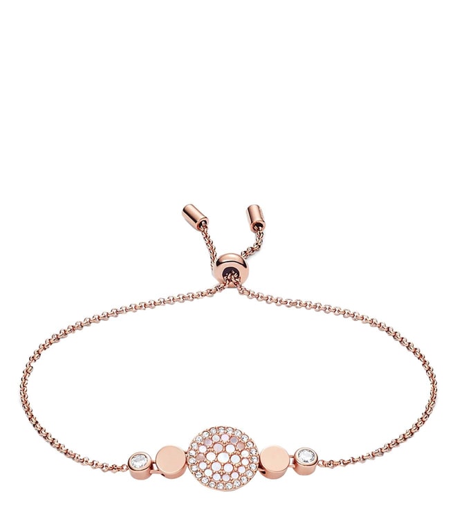 Buy FOSSIL Rose Gold Vintage Glitz Bracelet for Women Online  Tata CLiQ  Luxury
