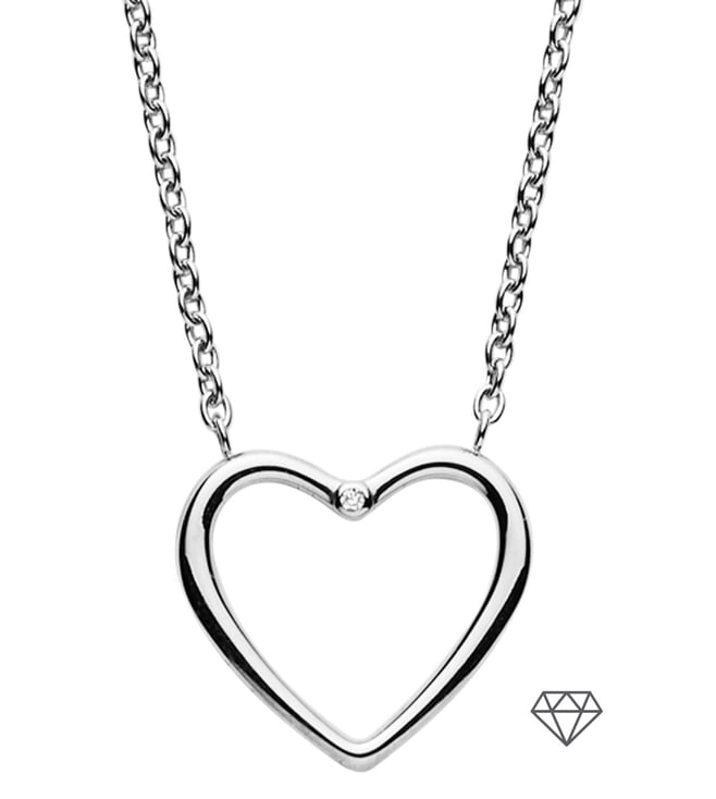 skagen heart necklace