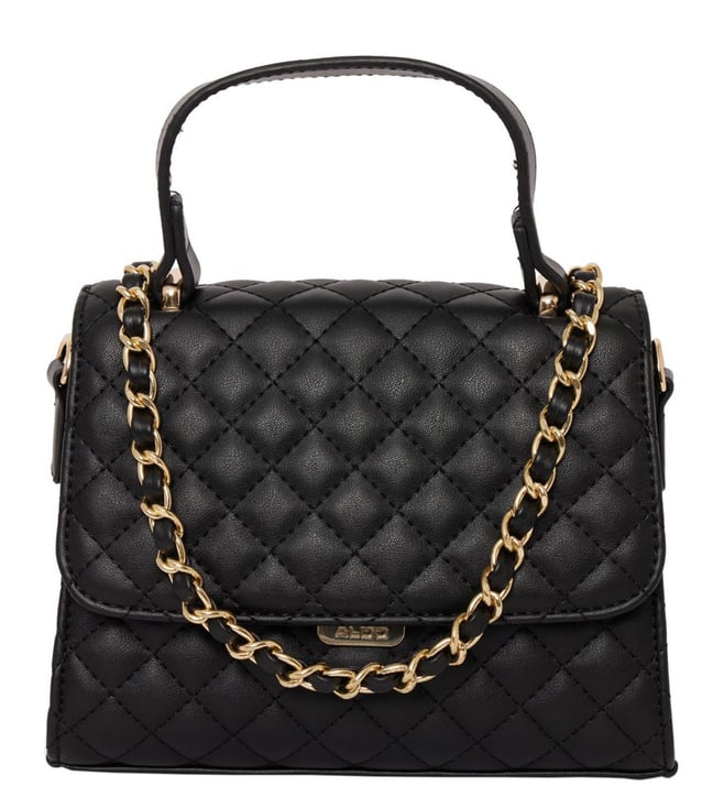 Buy Aldo Black Kibara Small Satchel for Women Online Tata CLiQ Luxury
