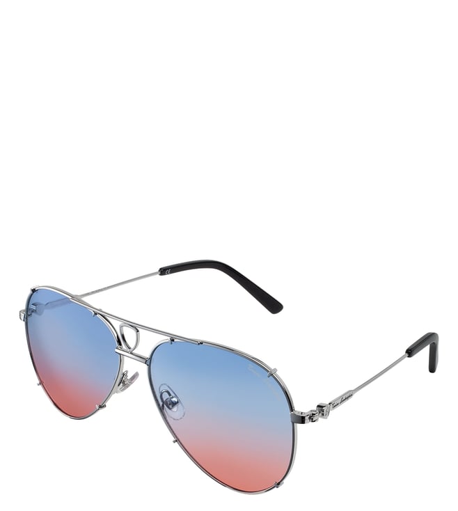 designer studded aviator sunglasses