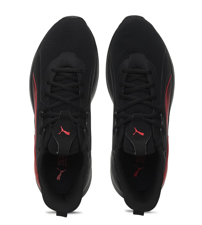 Buy Puma Black & High Risk Red Softride Premier Ombre Buy Puma Black & High Risk Red Softride Premier Ombre