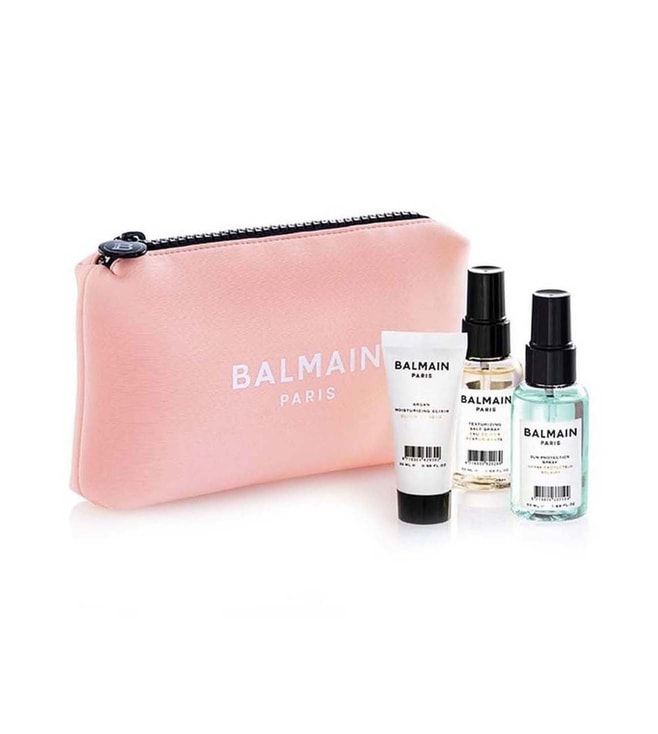 Buy Balmain Paris Hair Edition Cosmetic Bag Pink Online @ Tata CLiQ Luxury