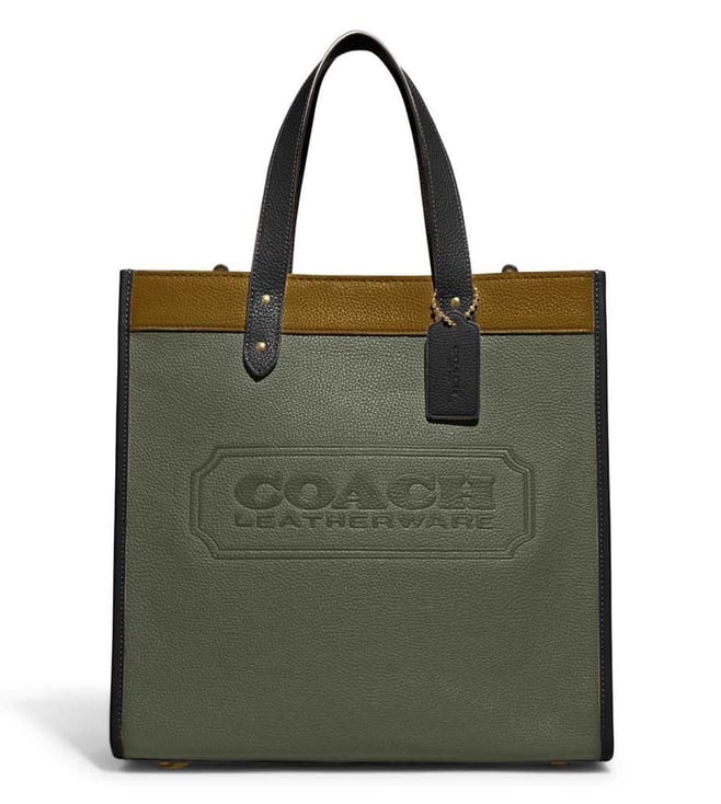 Coach Field Tote - Chalk Multi