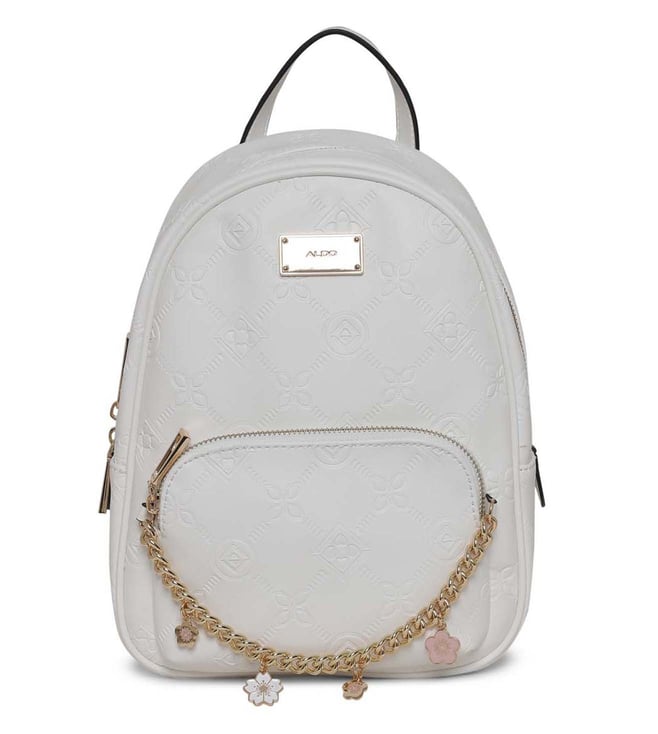 Aldo White Florenne One Size Backpack 