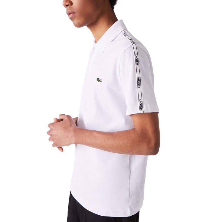Lacoste White Regular Fit Polo T-Shirt 