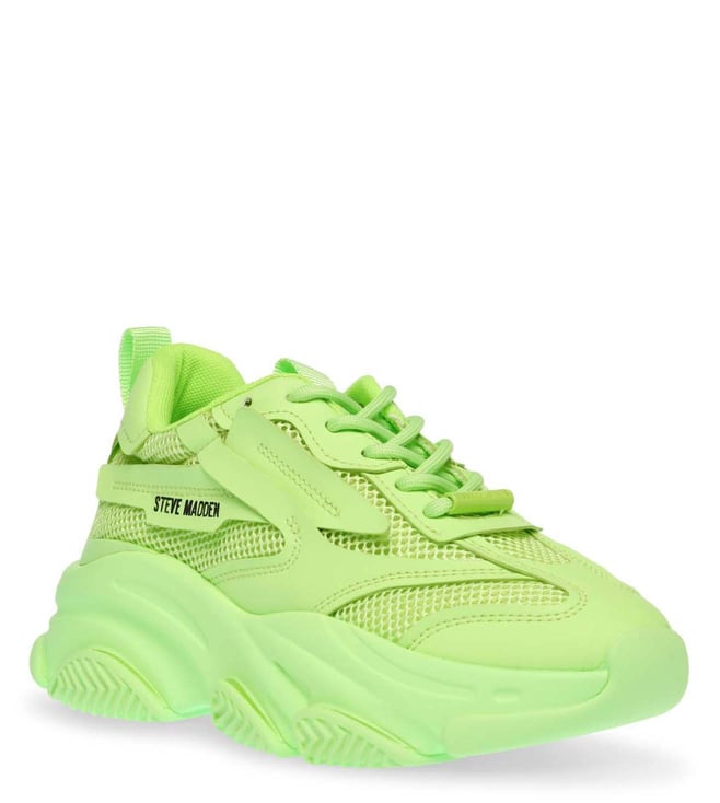 Steve madden neon green hot sale sneakers