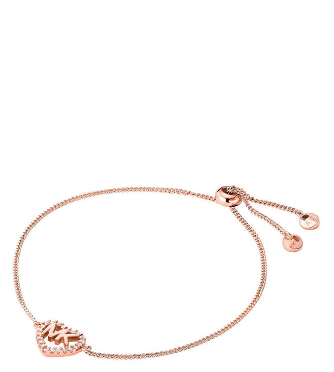 Buy MICHAEL Michael Kors Rose Gold Hearts Bracelet for Women Online @ Tata  CLiQ Luxury