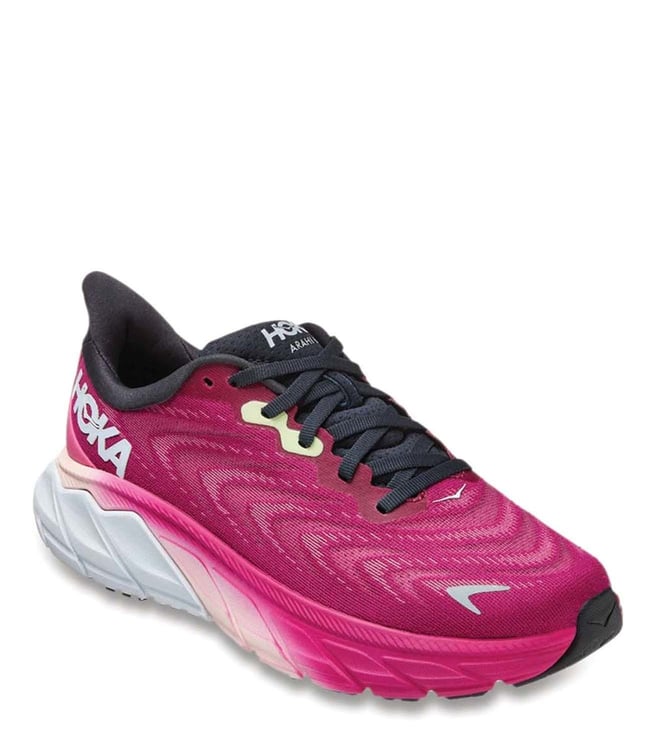 pink hoka