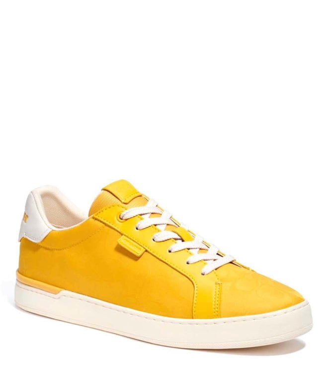 Buy Coach Canary Low Top Sneakers In Signature Jacquard for Online ...