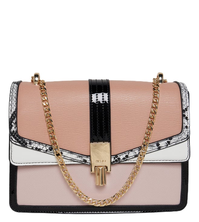 The Ethereal | Color Block Leather Handbag for Women | Multicolor Purse