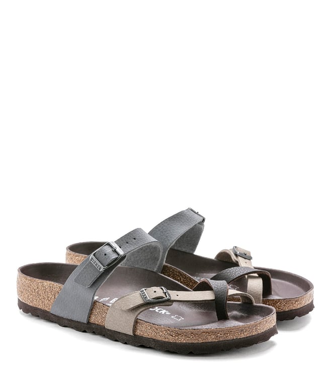 Birkenstock mayari grey on sale