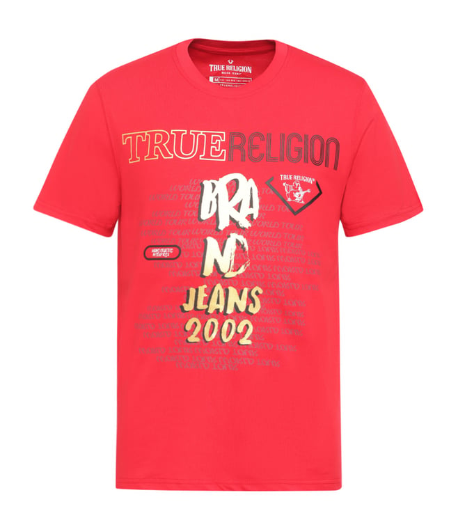 red true religion shirt