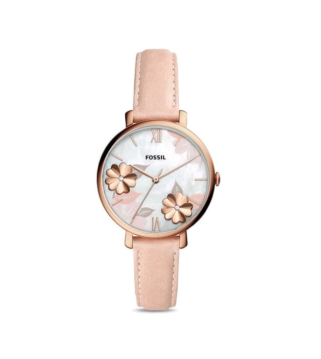 Fossil flower watch sale