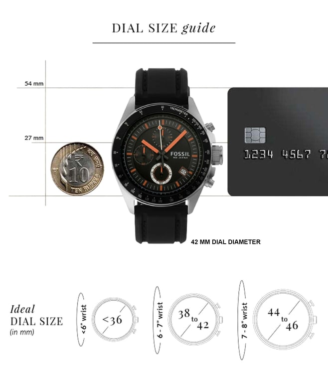 Buy Fossil CH2647 Decker Chronograph Watch for Men Online @ Tata CLiQ ...